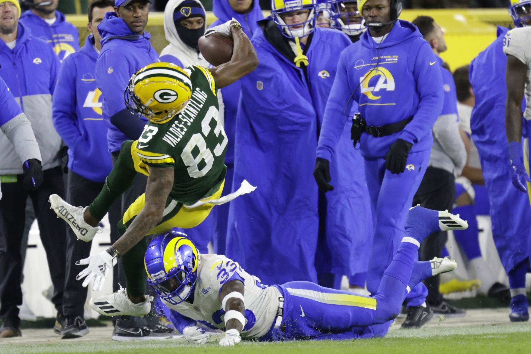 Rams Packers Football